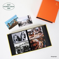(10색상) 모멘트 4x6앨범 200장 보관 대용량사진앨범, 모멘트 200앨범 : 샤인그린(200)