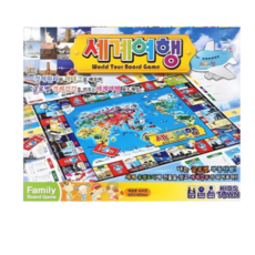 바니랜드 세계여행 디럭스 보드게임, 혼합 (MIX), 4개