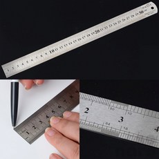 가나솔 쇠자 30cm 스틸방안자