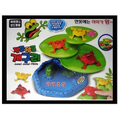 희아랑 개구리점프점프게임 가족게임유아보드게임 개구리완구, 1개