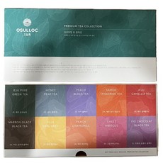 오설록 [본사직영] 프리미엄 티 컬렉션(10종 40입) [E], 티 컬렉션 10종, 1개