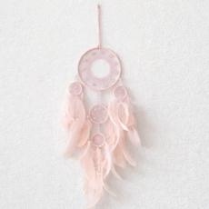 데이아스 아늑한 공간 핸드메이드 드림캐쳐, 파스텔핑크