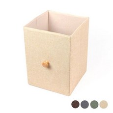 vin2-23 VINBOX 린넨 수납박스 47368ea 1(ea), 브라운