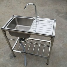 업소용싱크대 주방 보조 세척 세면대 야채 조리대, B. 퀵 설치 모델 4835