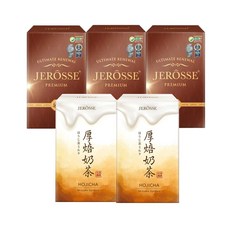 【JEROSSE 婕樂纖】肽纖飲 綜合風味組 (厚焙奶茶+可可), 1個, 1組