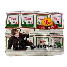 소문난 삼부자 도시락김, 16개, 4.5g