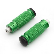 셋 부품 발판 Tuono 660 레이싱 오토바이 페그 리어 CNC RS660 페달 알루미늄 Aprilia 풋 범용, Green, 1개