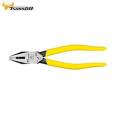 TSUNODA 츠노다 펜치 뺀찌 뺀치 PCP-200 8인치 평행홈 강력날 간이압착, 1개