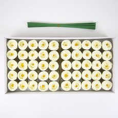 DIY 라넌큘러스 50송이+꽃대 50대, 1개, RN-01 연아이보리