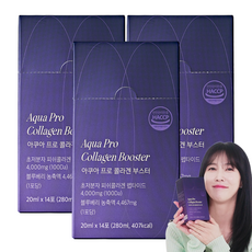 아르담 아쿠아 프로 콜라겐 부스터 100 달톤 안개 분자, 3개, 280ml