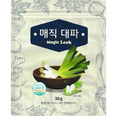 그대로 담은 대파 동결건조 (30g x 3봉) 1세트 매직대파, 3개, 30g