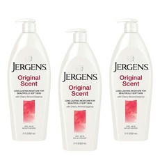 저겐스 오리지널 센트 드라이 스킨 모이스처라이저, 621ml, 3개