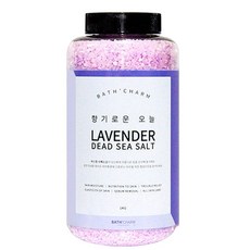 바스참 사해소금 라벤더 입욕제 1Kg 족욕제 목욕소금, 1