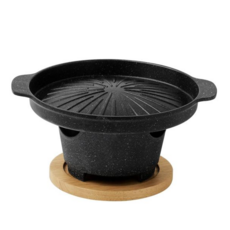 혼족 미니 혼밥 세트 화로+불판 가정용 1인 59000EA 1EA, 구우리 세트 01), 미니화로+불판