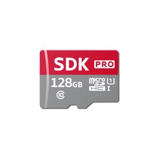 SDK Pro 128GB 高速記憶卡 SD卡套 - 手機/平板/監視器適用，三年保固, 1個, SDK PRO記憶卡+sd卡套