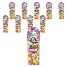 彩色水果泡泡糖, 10盒, 35g