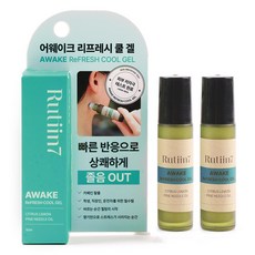 루틴7 어웨이크 리프레시 쿨 겔 페퍼민트, 2개, 10ml