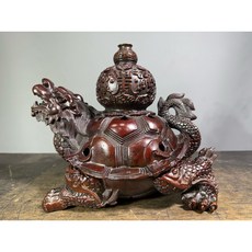 龍龜造型 焚香爐, 1個