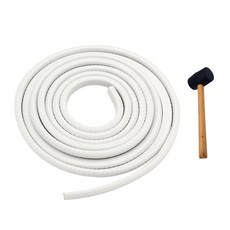 오토바이 윈드스크린몰딩 헬멧 카울치마 윈드가드 (5M+고무망치), 화이트