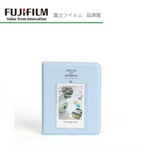 FUJIFILM 富士 instax mini12 相本 (配色 甜點時光) 64張入 - 五色可選 小卡/底片收納, 天空藍