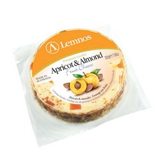 살구 아몬드 치즈 과일 125g 와인 안주 베이글 크래커 발라먹는 크림 브런치 간식 디저트 렘노스, 3개