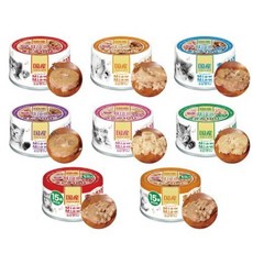 日本AIXIA愛喜雅 樂妙喵 貓罐頭 60g【24罐組】貓咪濕糧，多種口味選擇，營養均衡，守護愛貓健康, 1個, MT-4 4號鮪.柴魚,超取限一箱