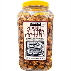 코스트코 커클랜드 피넛버터 프레첼 간식, 1.56kg, 1개