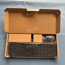 이탈리아어 키보드 유선 이태리 데스크탑 기계식 USB, 블랙