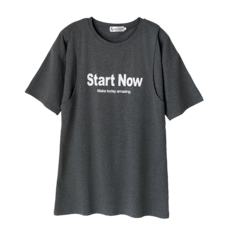 BABYSHARE時尚孕婦裝STAR印花短袖哺乳衣 親膚透氣棉質 寬鬆舒適 方便哺乳設計