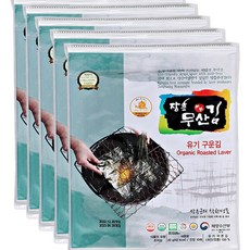장흥무산 구운김(10매x5봉), 20g, 5개