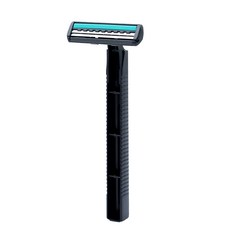 拋棄式刮鬍刀 剃鬍刀 雙層刀片 男士刮鬍刀 一次性刮鬍刀, 1個, 1