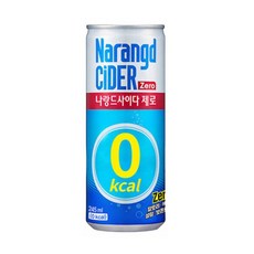 나랑드사이다 제로 245ml 30캔, 30개