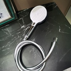 境雨星雨手持花灑噴頭 密雨驟雨洗澡淋浴蓮蓬頭 增壓花灑 高壓淋浴, 境雨手持花灑+1.5米PVC防爆管, 1個