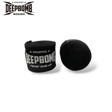 古川小夫 DEEPBOMB MMA綁帶 兒童拳擊手綁帶 窄版微彈性3m泰拳綁帶, 1個