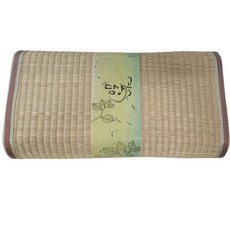 제일조아 왕골 베개 목침 대나무 여름 베개 국내산 경추 타원형 40cm, 청대나무 사각베개