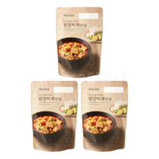 피코크 된장찌개 양념, 130g, 3개