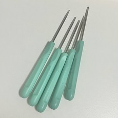 미니 송곳 악세사리 도구 부자재 키링 재료, 민트, 1개