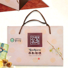 국내산 찹쌀 고향유과 선물세트 300g 유과 한과 선물세트, 1개