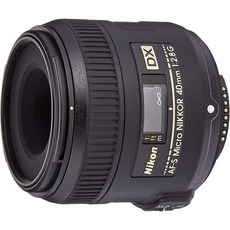 Nikon 단초점 마이크로 렌즈 AF-SDX Micro NIKKOR 40mm f/2.8G 니콘 DX 포맷 전용, 1개