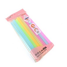 한스윙 버블티 빨대 15P 파티용빨대, 1개, 15개