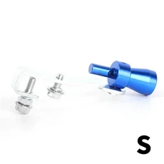 [호환제품] 유니버설 모터스 개조형 테일 스로트 휘슬 터빈 배기구 사운드 장치 윈드 소음 시뮬레이터, 04 blues