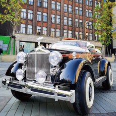 롤스로이스 어린이 전기 자동차 4륜 원격 제어 전동차 아기 붕붕카 조카 선물, 4륜구동+가죽시트+블루투스, 블랙/리튬배터리(5h), 1개