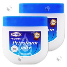 브라이튼 퓨어 페트롤리움 젤리 (100% PURE) 프로텍트 모이스춰라이즈 스무디~ 프리미엄 바세린, 2개, 100g