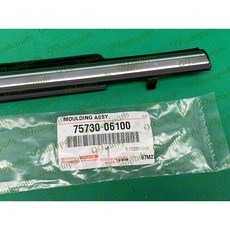 豐田 CAMRY 2.4 06-年 汽車外水切 鍍鉻飾條 玻璃防水膠條, 1個, 右後乘客座 75730-06100