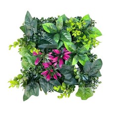 인조 잔디 식물 벽 패널 녹색 홈 장식용 슈링글 네일, 1개, 14. picture color12