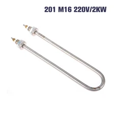 1PC U 유형 220V 전기 히트 파이프 가열 요소 튜브 1KW/1.5KW/2KW/3KW, 01 A3