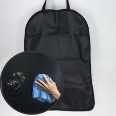 차량용 아이 오염방지 보호매트 뒷좌석 발자국 킥 시트커버, DSAM 카시트 보호매트, 1개