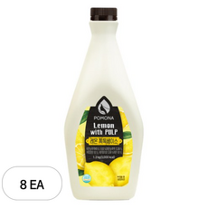 포모나 레몬 톡톡 농축베이스, 1.2kg, 8개