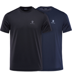 블랙야크 공용 흡한 속건 기능성 반팔 라운드 티셔츠 2장세트 B더블에코4라운드S