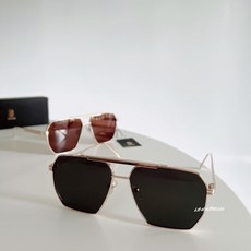 美國 Sojos 超顯小臉 復古 大金框 飛行眼鏡 太陽眼鏡, 黑鏡面, 1個